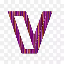 产品设计线紫色角字体线