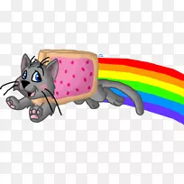 尼安猫剪贴画youtube桌面壁纸-猫