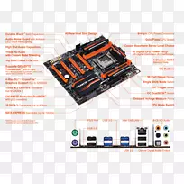 英特尔X99电源单元lga 2011主板-英特尔