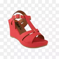 产品设计-女鞋用班多利诺楔形鞋跟鞋
