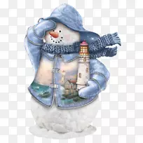 剪贴画-雪人图片圣诞节-雪人