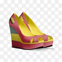 意大利皮鞋产品设计-苹果红女鞋