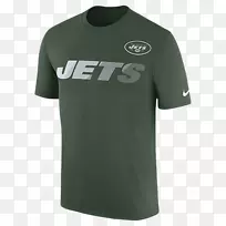 t恤运动迷运动衫纽约男子喷气式喷气机耐克特快专递T恤
