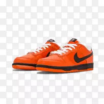运动鞋耐克免费篮球鞋橙色kd鞋低顶
