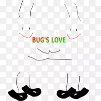 瓢虫夹艺术形象卡通-甲虫