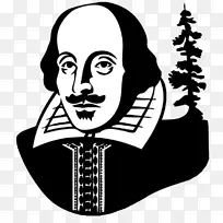 威廉·莎士比亚的全集(节选)关于什么都不写哈姆雷特剪贴画的书