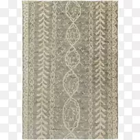 地毯百货公司Kasaboo家居编织花边棕色灰色厨房设计理念