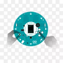 Arduino机器人原理图印刷电路板接线图-机器人