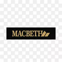 标志品牌麦克白鞋类字体矩形-麦克白表示麦克白皇冠