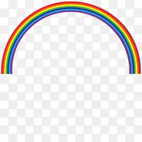 彩虹色圆弧形计算机程序设计.彩虹