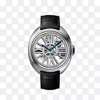 卡地亚罐式钟表制造商珠宝手表