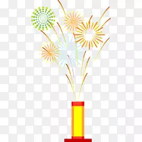烟花插画เทศกาลดอกไม้ไฟอะดะจิ插画师PHáo-烟花