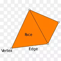 多边形网格三角形三维建模顶点面三角形