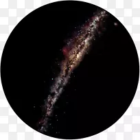 银河全天空空中支援图形星云拉面