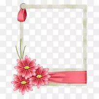 画框边框剪贴画花卉设计