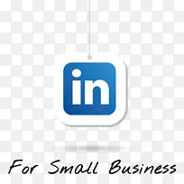 徽标社交媒体LinkedIn品牌形象-商业手册