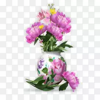 Adobe Photoshop PSDpng图片剪贴画花卉设计