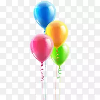 摄影气球插图免费剪贴画-气球