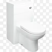 Kompakt WC厕所和浴盆座陶瓷水池-厕所