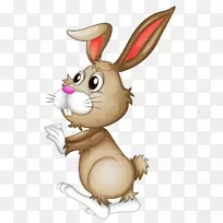 复活节兔子剪贴画复活节彩蛋复活节篮子-复活节
