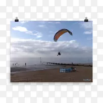 滑翔风降落伞运动风筝-风