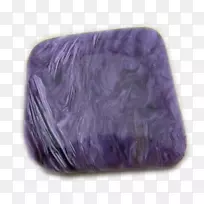 紫水晶紫色长方形毛皮首饰供应商
