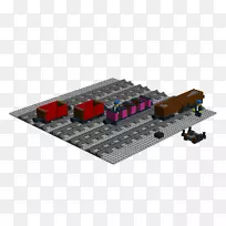 微控制器列车电子元件列铁路小型列车