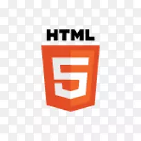 徽标响应网页设计HTML 5网页-万维网