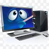 电脑鼠标电脑键盘图形剪贴画电脑监视器病