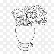 绘制草图图形花瓶插图花瓶