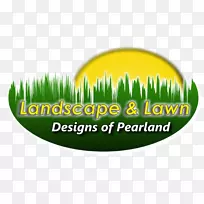 草坪标志设计景观建筑产品设计