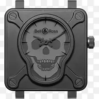 贝尔和罗斯钟表制造商头骨钟表
