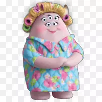 詹姆斯p.沙利文女士Squibbles Randall Boggs Pixar-怪物