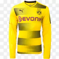 Dortmund t恤2018-19欧洲联盟冠军联赛运动衫袖-t恤