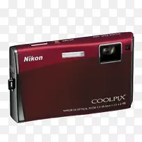 尼康d60点拍相机尼康库尔皮克斯s60 10.0mp紧凑型数码相机.浓缩咖啡黑色产品手册.照相机