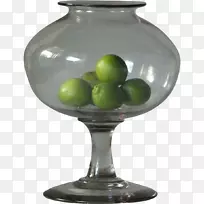 玻璃古董花瓶18世纪-玻璃