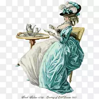 婚礼邀请生日聚会时尚-18世纪法国时尚