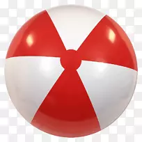 产品设计球体红m巨型沙滩球48