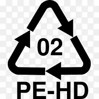 回收符号高密度聚对苯二甲酸乙二醇酯回收规程回收利用代码