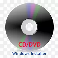 光碟产品设计标志商标-dvd rom标志