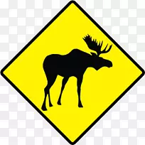 澳洲交通标志警告标志剪贴画-澳洲