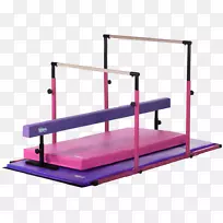 平衡木体操垫高低杠水平杆体操杆