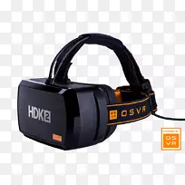 开源虚拟现实头戴显示器Oculus裂缝虚拟现实耳机android
