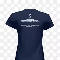 t恤社区儿童辅导诊所社区儿童指南：赫尔曼卡罗尔l md标志-心理健康意识衬衫