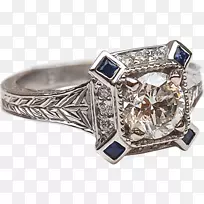 钻石切割订婚戒指公主切割-珠宝商为钻石而设的百叶窗