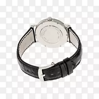 模拟表带泰坦公司白色品牌手表