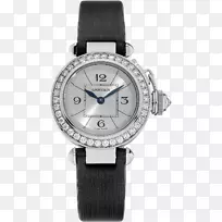 表带卡地亚布莱特林自动手表白色品牌手表