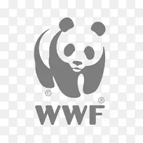 世界自然基金会大熊猫保护可持续性组织-遛狗标志