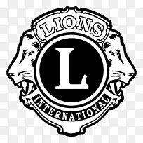狮子俱乐部国际图形剪辑艺术标志协会-徽标狮子