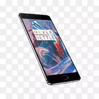One Plus 3t OnePlus 5一加OnePlus 3-64 GB-石墨-解锁-gsm-android